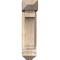 Ekena Millwork Imperial Arts and Crafts Smooth Bracket w/ Offset Brace, Douglas Fir, 5 1/2"W x 14"D x 22"H BKT0604X14X22IMP03SDF - alternate 4